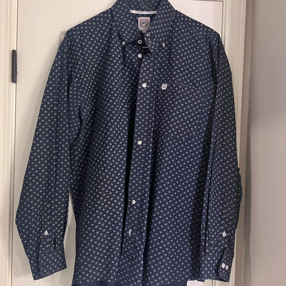 Men’s Cinch Dress Shirt Large